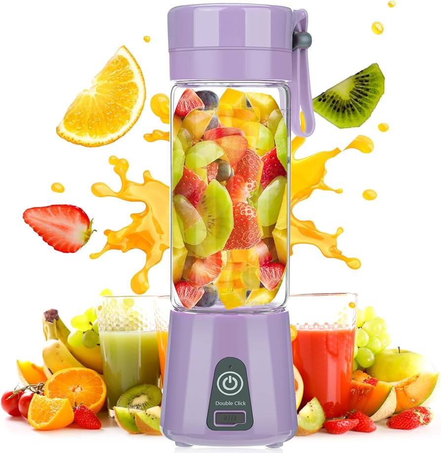 Portable Blender Bottle for Smoothies and Shakes